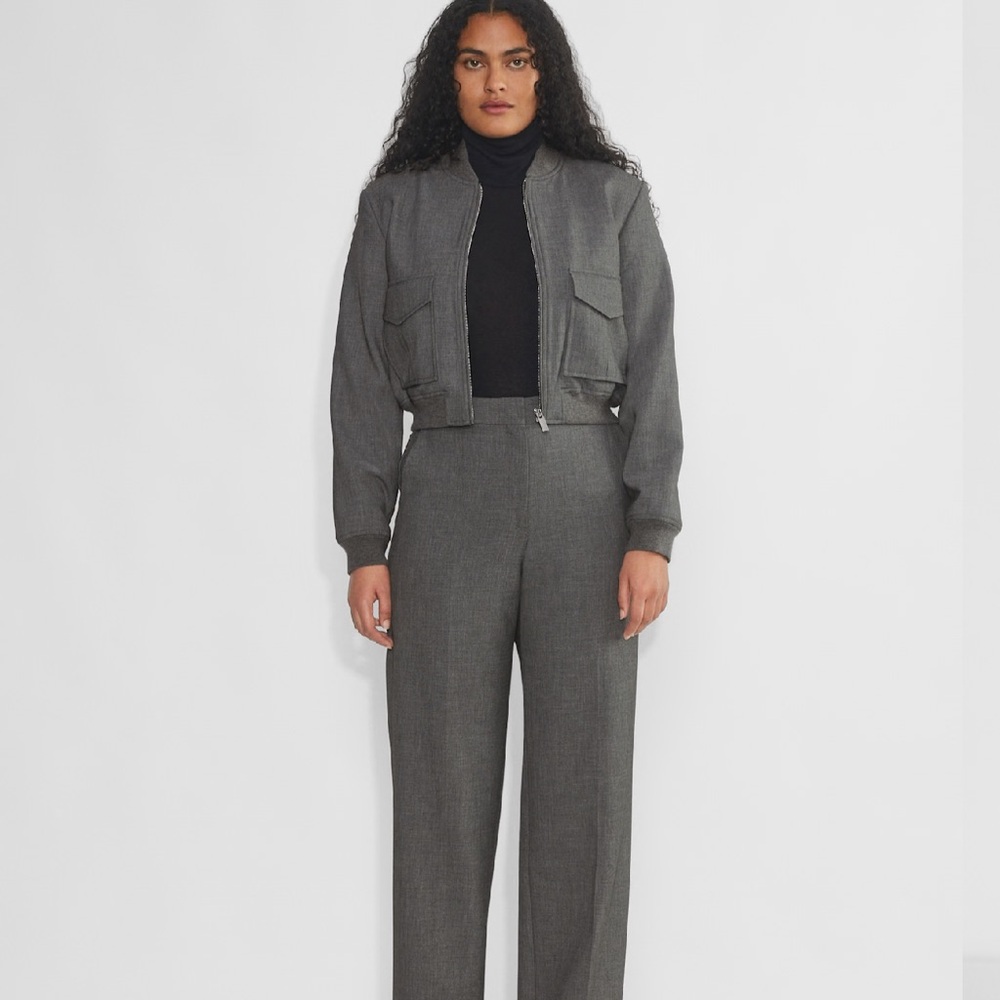 Babaton Gray Tailored Trousers